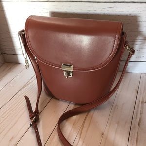 Vieta Brown crossbody purse